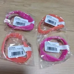 出品最終　ディズニー　ミニーマウス　リスト　ラバーバンド　4個セット