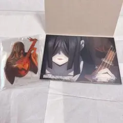 鬼滅の刃 アクスタ キャンバス風ボード 鳴女 2点セット