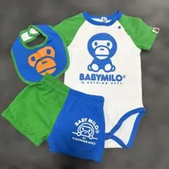 BAPE KIDS BABY MILO ロンパース・ショーツ・スタイ　　80cmのサムネイル