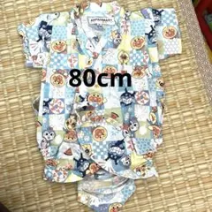 アンパンマン　ロンパース　お祭り　甚平　夏　浴衣