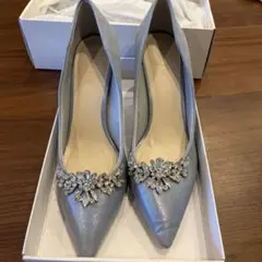 最終値下げ 2月末までの出品Randa 水色パンプス