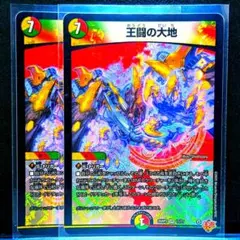 デュエマ 王闘の大地 VR 2 枚 - メルカリ