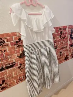 シフォンドッキングワンピース