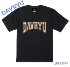 DAVRYU ロゴ Tシャツ ブラック M davryu logo TEE [ブラック×ホワイト] | adamth