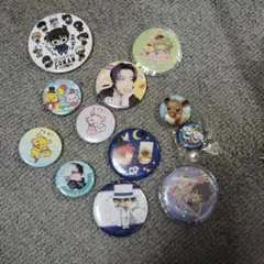 缶バッジ 12個セット 名探偵コナン 他