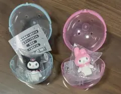 マイメロ　クロミ　セット　フロッキー　フィギュア　ガチャ