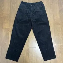 コーデュロイパンツ ブラック