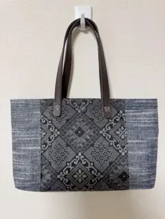 〈ハンドメイド〉帯リメイクバッグ　　　【２５９】