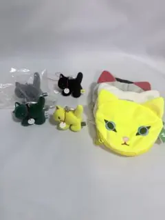 gyunyuya フィギュア&フェイスポーチ　コンプリートセット
