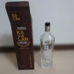 空瓶　KAVALAN SINGLE MALT WHISKY 箱付　未洗浄品のサムネイル