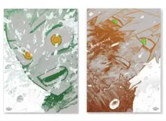 【新品未開封】ヒロアカ　A2アートポスター　2枚　The beginning