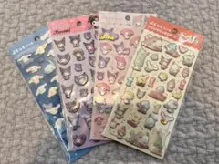 サンリオぷくっとシール　4枚セット