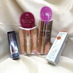 【新品未使用】オペラ　メイベリン他　リップ　まとめ売り　4本セットのサムネイル