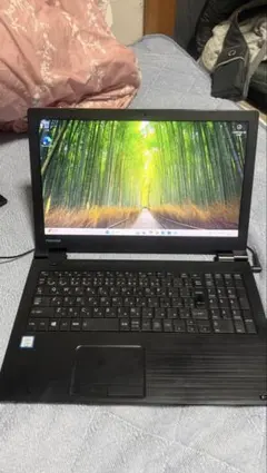 すぐ使える✨快適SSD☆シックな黒ノートパソコン♪カメラ付！第7世代