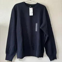 UNIQLO スウェットシャツ ネイビー Mサイズ 新品　レディース　メンズ