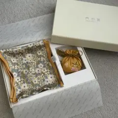 TAIHU SNOW SILK シルク スカーフ タオル 巾着 お香 中国土産