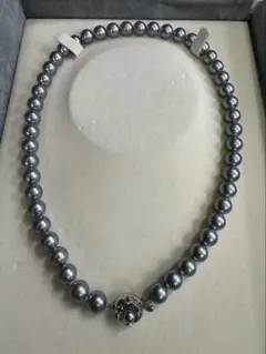 南洋パールネックレス グレー56cm 留め具SILVER刻印 南洋パールネックレス グレー56cm 留め具SILVER刻印 - メルカリ