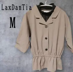❥Lax Dan Tia❥　トップス　レース　ブラウス　ウエストゴム付き　M