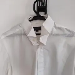 CORTECCI ホワイトフォーマルシャツ L