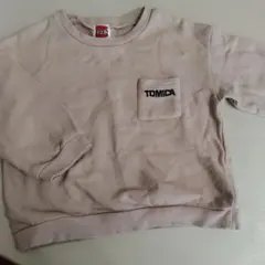 TOMICA トミカ トレーナー ベージュ