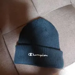Championニット帽【ブラック】新品同様