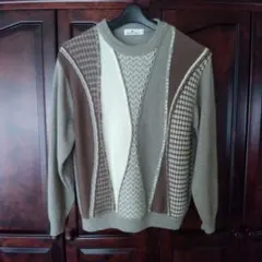 カシミヤ100％　ARAMIS(アラミス）メンズセーター　Lサイズ