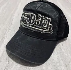 海外限定 von dutch ヴォンダッチ メッシュキャップ ダークグレーのサムネイル