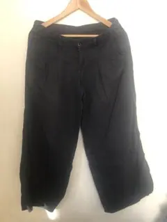 ジャーナルスタンダード タックワイドパンツ（ツータック）コットン麻混紡