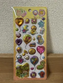 ぷくキラシール　なっとうちゃん•まじかる♡みゆーちゃん