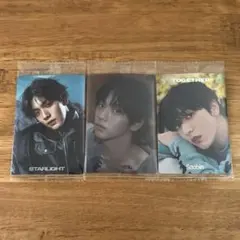 TXT　バンダイ　ツインウエハース　シール　スビン3枚