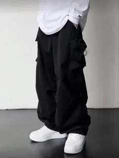 SHEIN カーゴパンツ　黒　12Y