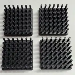 あすか電子サービス ヒートシンク ASK21-10 21mm角 4個セット