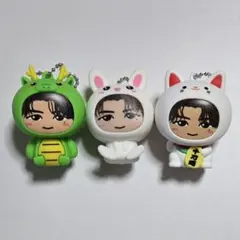 澤本夏輝 着ぐるみキーホルダー うさぎ 辰 まねき猫