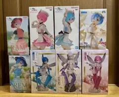 リゼロ プライズフィギュア まとめ売り レム、ラム、エミリア 未開封品