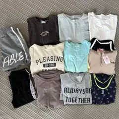 子供服　130センチ　まとめ売り　夏服　半袖　11点　女の子用　ワンピース