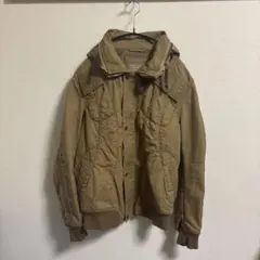 MARITHE FRANCOIS GIRBAUD ミリタリージャケット L