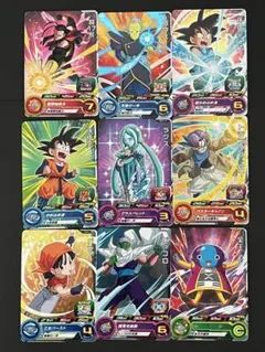 スーパードラゴンボールヒーローズ　9枚セット　未使用品
