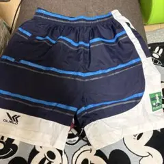 DUELO ハーフパンツ S ネイビー/ホワイト/ブルー