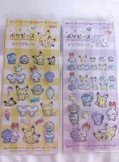 ポケピース キラキラシール セリア セット