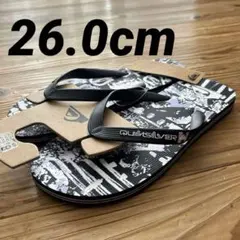 Quiksilver ビーチサンダル　新品　26㎝　ビーサン　クイックシルバーのサムネイル