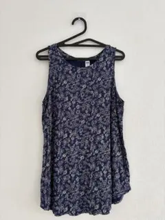 Old Navy LUXE ノースリーブ チュニック 花柄 Lサイズのサムネイル