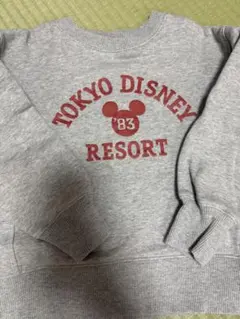 東京ディズニーリゾート スウェットシャツ 110