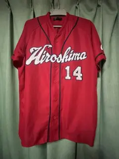 広島カープ #26 廣瀬純 ハイクオリティユニフォーム ビジター M 美品