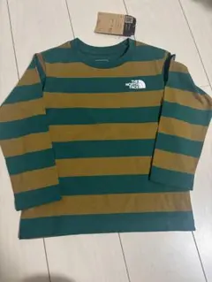新品☆THE NORTH FACE ストライプ 長袖カットソー 110cm