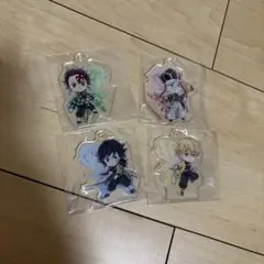 鬼滅の刃 一番くじ アクリルチャーム 4個セット