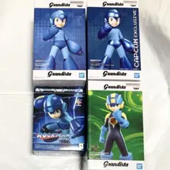 Grandista ロックマン & ロックマンエグゼ フィギュア 2種6個セット
