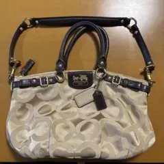 coach コーチ　マディソン　オプアート 2way