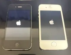 Apple iPhone 4S ホワイト/ブラック16GB 2台　ジャンク