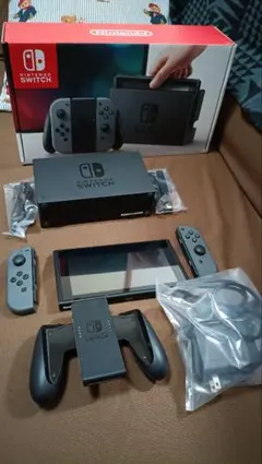 早い者勝ちです[美品]Nintendo Switch 本体 グレー - メルカリ