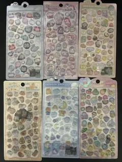 シール 6点セット ユニコーン ぐーぐーやむやむ